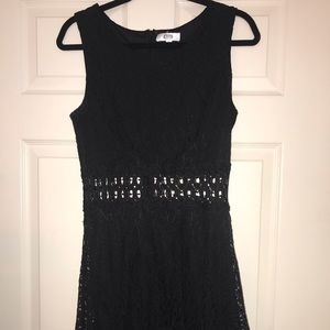 Diva Black Lace Dress